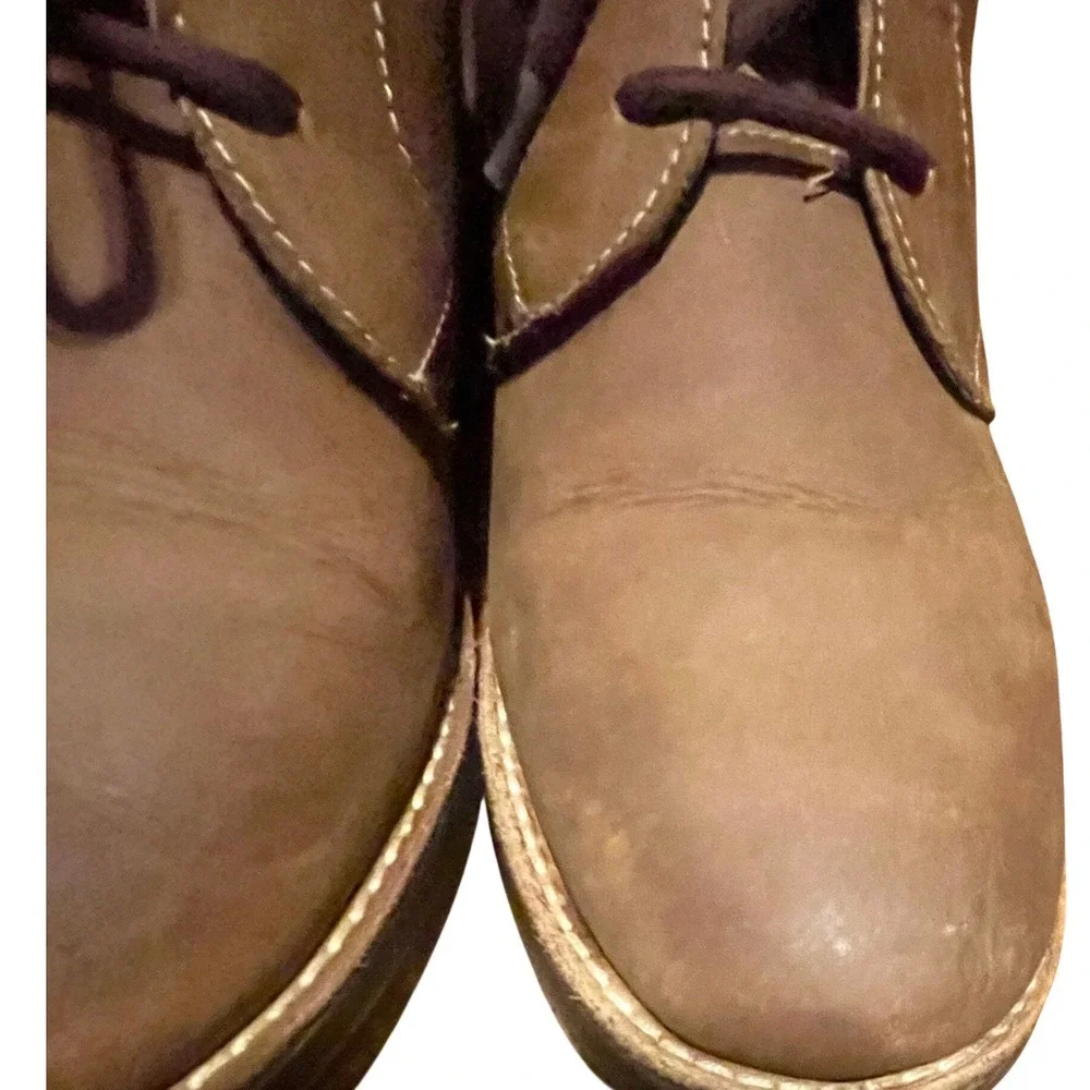 FootJoy Contour Casual Stealth Brown Leather Chukka Boots Mens‎ 10.5 54102